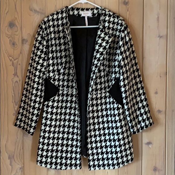 Laundry By Shelli Segal Jackets & Blazers - Laundry by Shelli Segal Houndstooth Jacket• Size 8